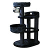 Filippo 4-Level 45" Cat Tree, Sisal Scratching Post, Plush Condo-Hammock
