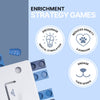 Dog Activity Move2Win Strategy Game, Level 3, Advanced Dog Puzzle Toy,