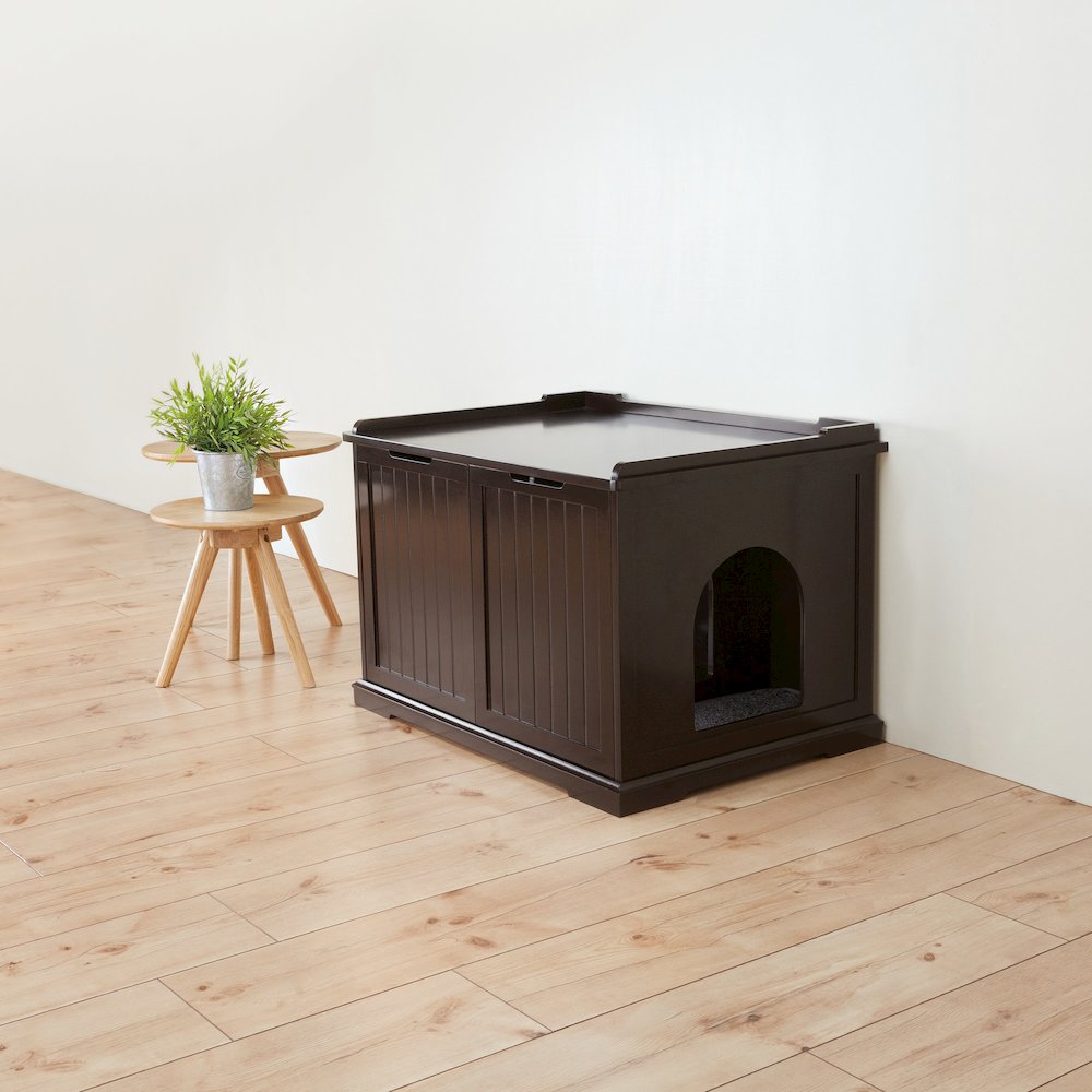 XL Cat Litter Box Enclosure Hidden Litter Indoor Cat Furniture Pet Home