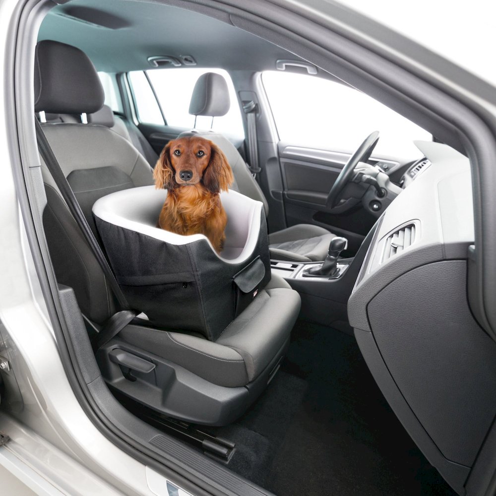 Pet Booster Seat, Travel Cat Bed, Dog Car Seat Ideal for Small Dogs and Cats