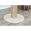 Rue Sisal & Plush 31.5" XXL Cat Scratching Post for Large Cats, Plush Base