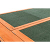 Weatherproof Outdoor X-Large Wooden Small Animal Cage and Run with Hinged Roof