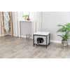 Emmie Indoor Cat Condo, Cat Bed Side Table, Cat Hideaway Cave with Cozy Cushion