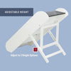 Adjustable 4-Step Pet Stairs, White