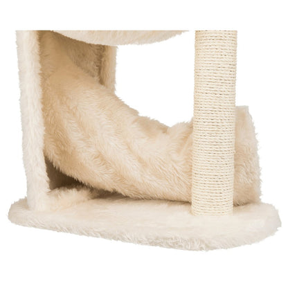Baza Gandia Plush 26.8" Cat Tree with Sisal Scratching Post-Hammock & Tunnel