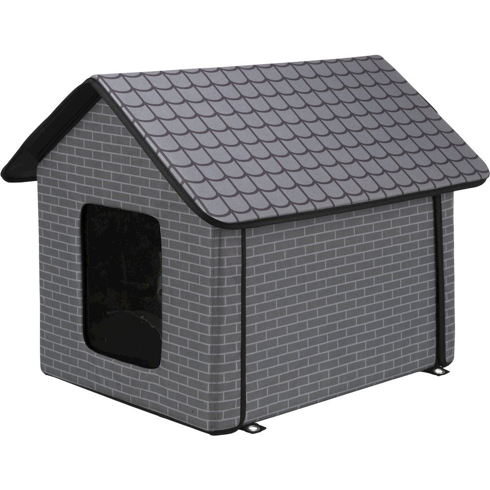 Insulated Outdoor Pet House, Foldable, Waterproof Material
