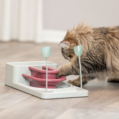 Fantasy Board Strategy Game for Cats, Puzzle Toy, Treat Dispenser