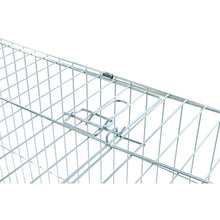 Enclosed Outdoor 55 cu. Ft. Galvanized Metal Small Animal Cage with 5 Doors