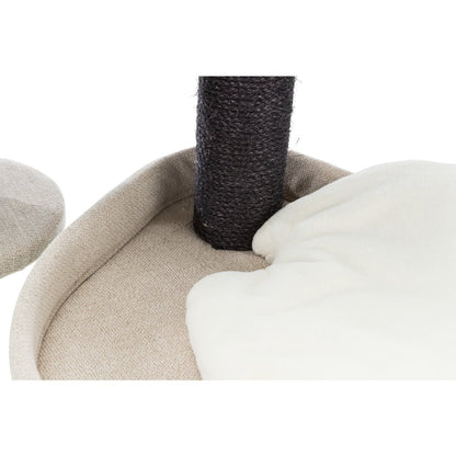 Vidor Plush & Sisal 2-Level 28.3" Cat Tree Scratching Posts Hammock Cushions