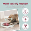 Fantasy Board Strategy Game for Cats, Puzzle Toy, Treat Dispenser