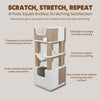 Lucano Xxl 43.3" Multi-Level Cat Tree with Sisal Scratching Posts