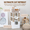 Lucano Xxl 43.3" Multi-Level Cat Tree with Sisal Scratching Posts