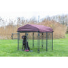 Deluxe Outdoor Dog Kennel, Medium