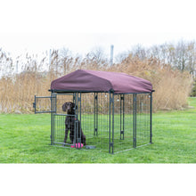 Deluxe Outdoor Dog Kennel, Medium