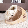 Minou Cuddly Cave, Brown, Small