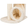 Baza Gandia Plush 26.8" Cat Tree with Sisal Scratching Post-Hammock & Tunnel