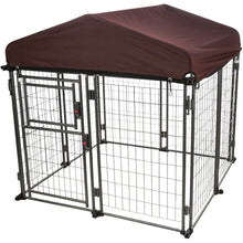 Deluxe Outdoor Dog Kennel, Medium