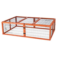 Weatherproof Outdoor Large Small Animal Cage and Run Extension w-Hinged Roof