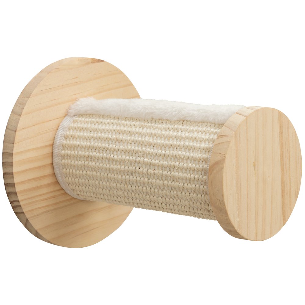 Wall Set 3 Multi-Level Wall Mounted Cat Perch System with 3 Sisal Posts, Natural