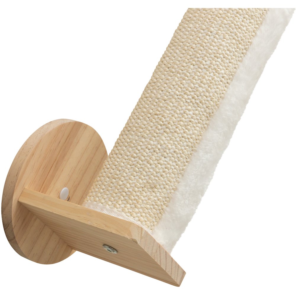 Wall Set 4 Multi-Level Wall Mounted Cat Perch System w-2 Scratching Posts