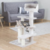 Tulia Senior Plush & Sisal 4-Level 40.2" Cat Tree, Scratching Posts & Bed