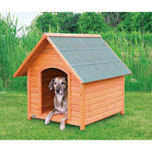 Cottage Weatherproof Outdoor Wooden Dog House Raised Floor for Larger Dogs