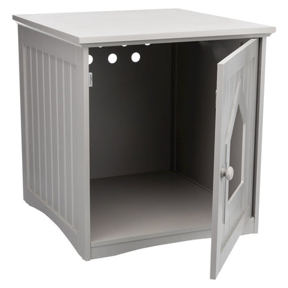 Small Cat Litter Box Enclosure Hidden Litter Indoor Cat Furniture Pet Home