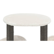 Moriles Plush & Sisal 3-Level 39" Cat Tree with Scratching Posts & Condo