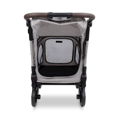 Hudson Pet Stroller - Medium -  Light Gray