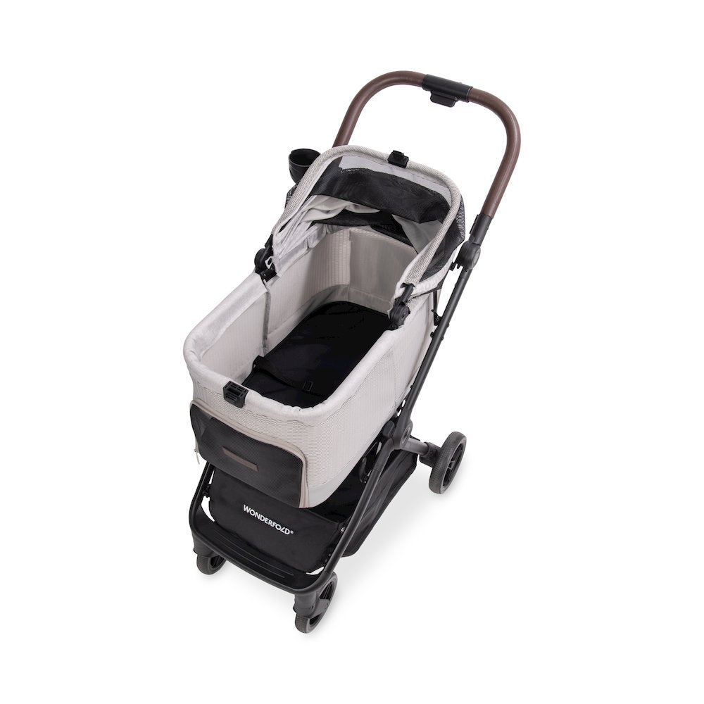Bella Pet Stroller - Light Gray