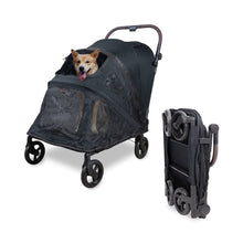 Hudson Pet Stroller - Medium - Graphite Black