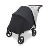 Hudson Pet Stroller - Medium -  Light Gray