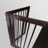 American Trails Free Standing Pet Gate with Door-Espresso
