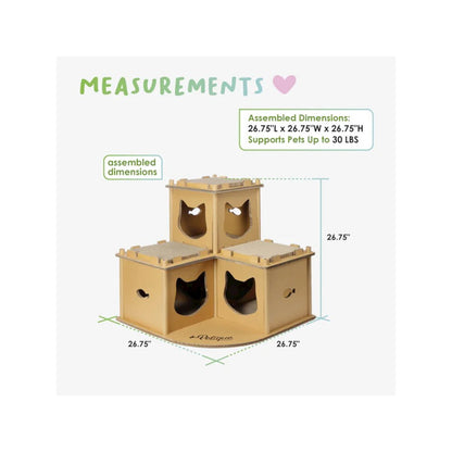 Feline Fortress Cat House