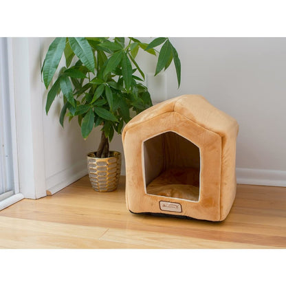 Cat Bed Earth Brown & Beige