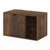 Furinno Peli Litter Box Enclosure, Columbia Walnut