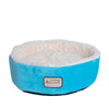 Cat Bed Sky Blue & Ivory
