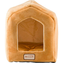 Cat Bed Earth Brown & Beige
