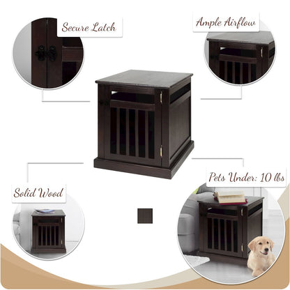 Chappy Pet Crate with Wood Slats